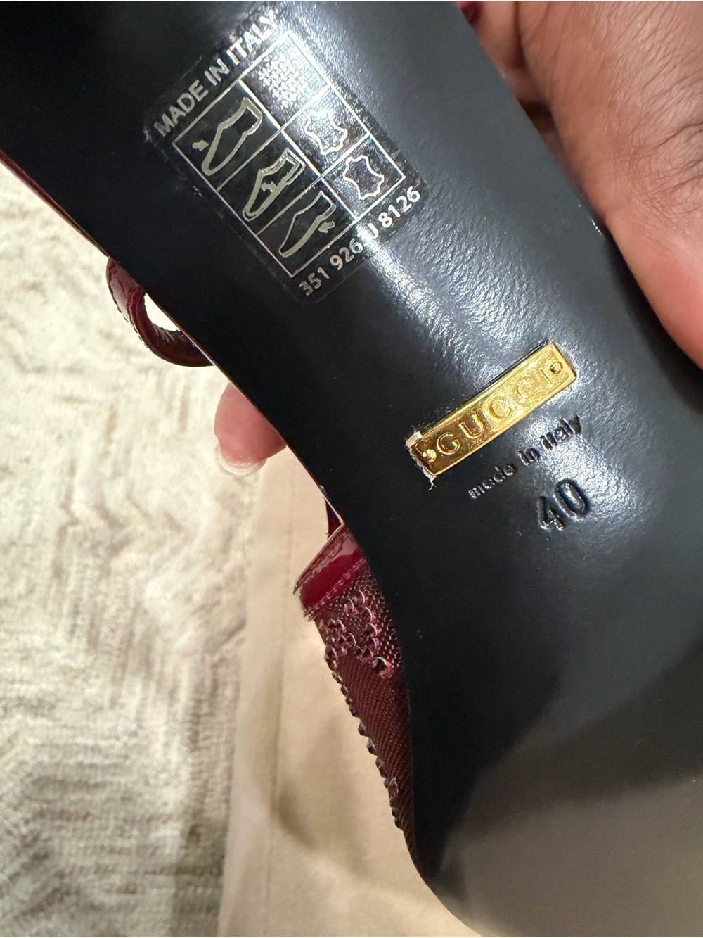 Gucci Mesh Slingback Size 40 - Picture 7 of 13